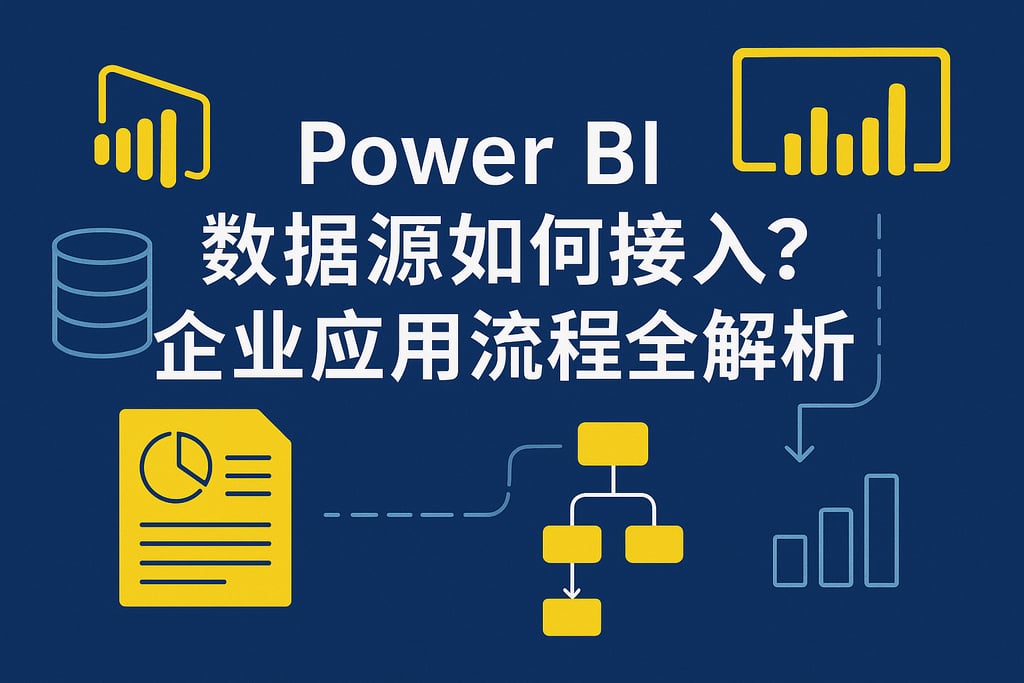 Power BI数据源如何接入？企业应用流程全解析
